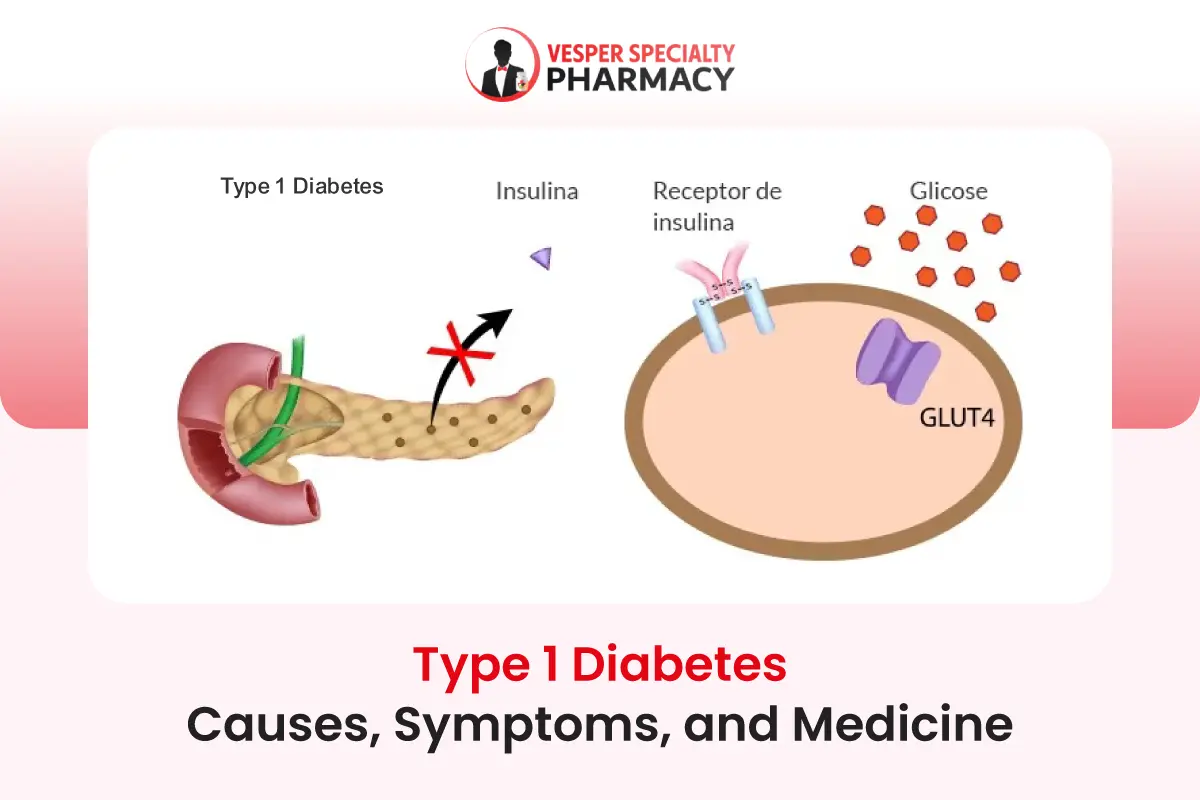 Type 1 Diabetes: Causes, Symptoms, and Medicine